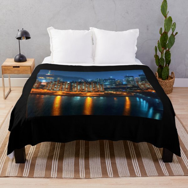 Item preview, Seoul Korea skyline Classic designed and sold by glimpglover8.