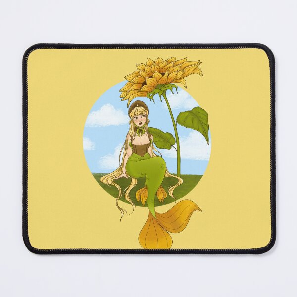Item preview, Sunflower mermaid designed and sold by peachywitchy.