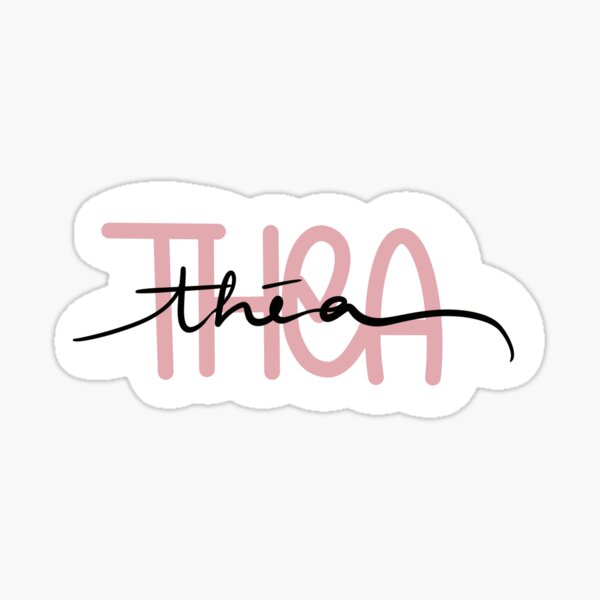 Name Thea Sticker