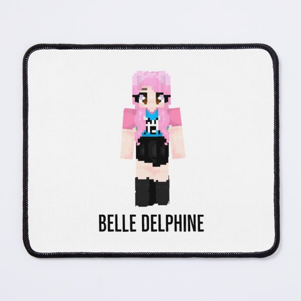 Belle Delphine minecraft  Sticker for Sale by bestizeyy