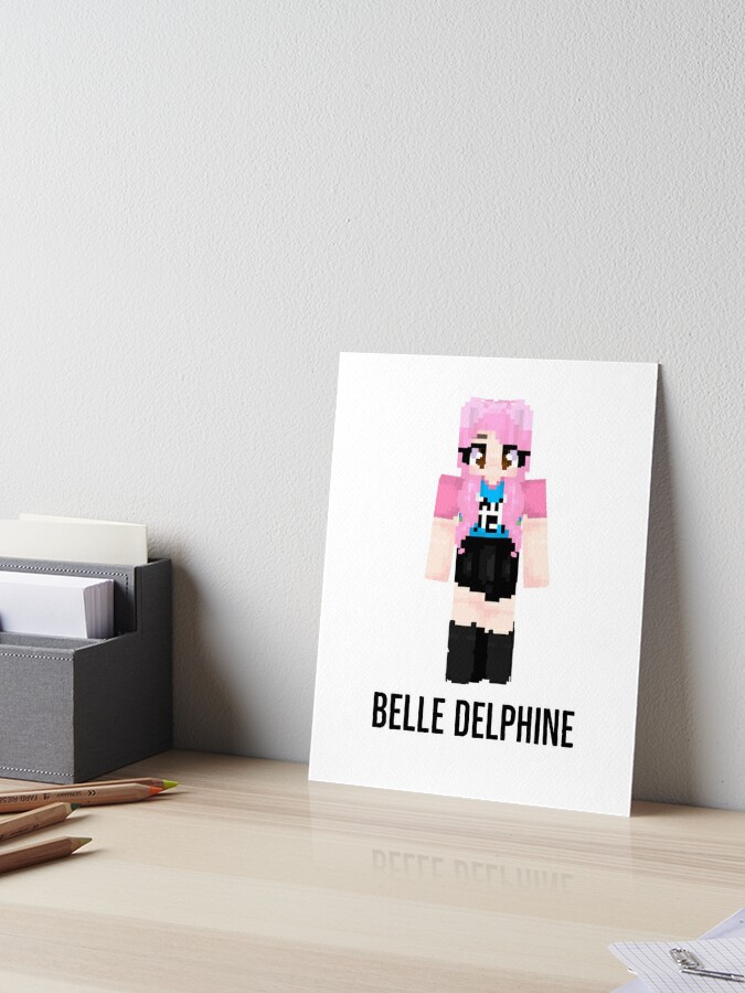 Belle Delphine  Minecraft Skin