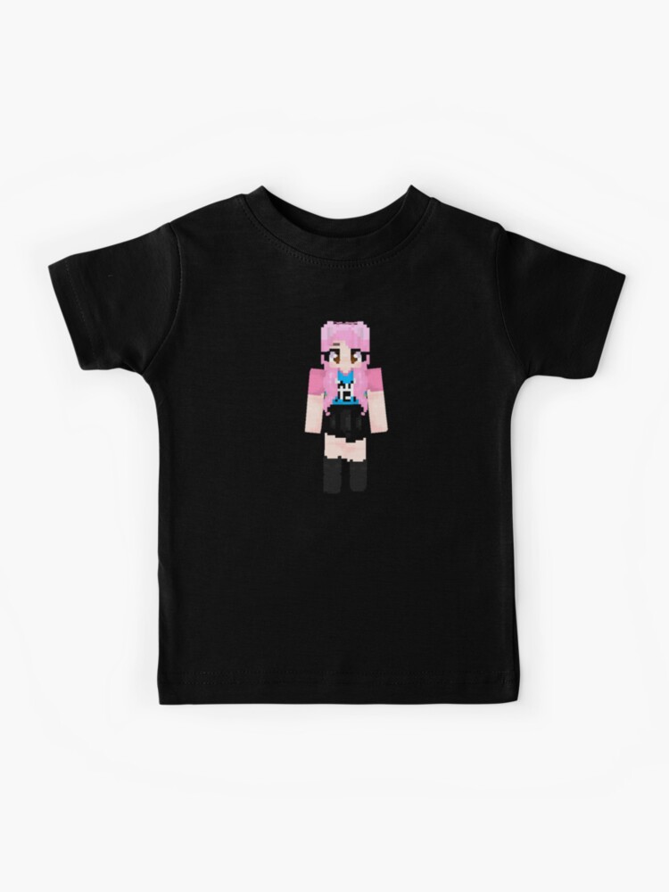 Belle Delphine minecraft  Kids T-Shirt for Sale by bestizeyy