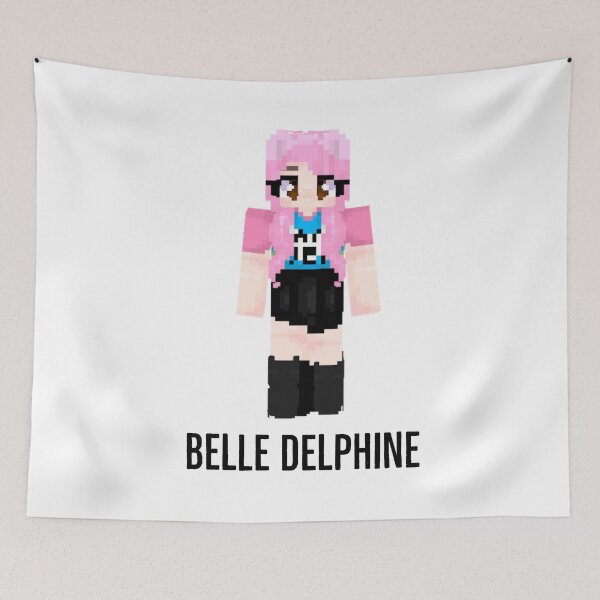 Item preview, Belle Delphine minecraft  designed and sold by bestizeyy.
