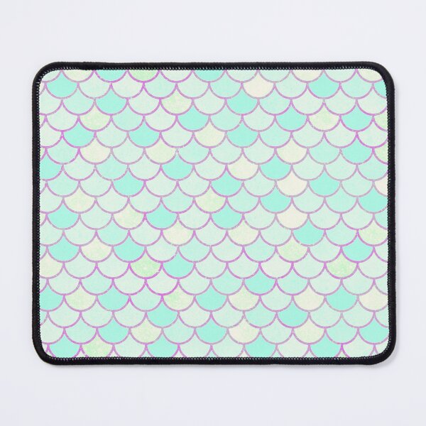 Item preview, Light Turquoise Mermaid Scales Pattern designed and sold by Saanis.