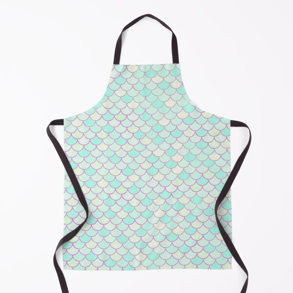 Item preview, Light Turquoise Mermaid Scales Pattern designed and sold by Saanis.