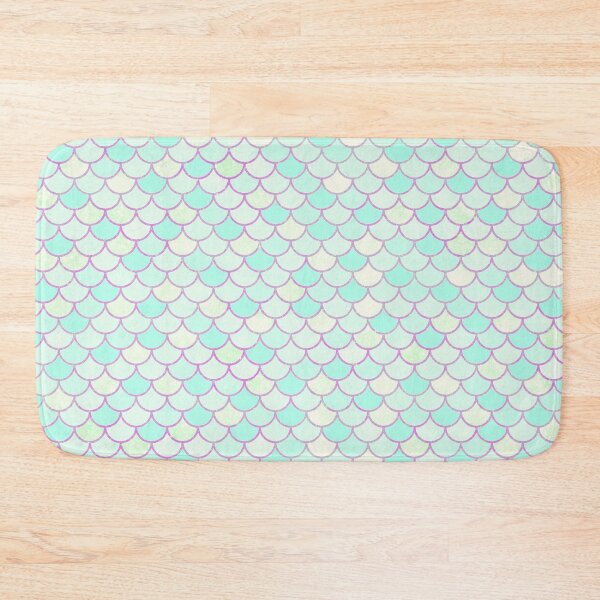 Item preview, Light Turquoise Mermaid Scales Pattern designed and sold by Saanis.