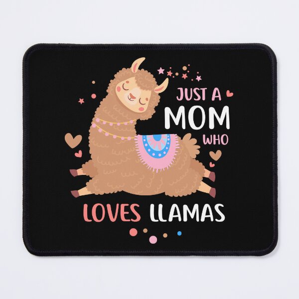 Item preview, Just A Mom Who Loves Llamas Cute Llama Lover Mothers Day designed and sold by haselshirt.