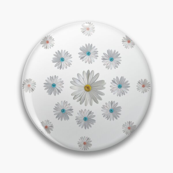 Item preview, Daisies ornamental pattern designed and sold by LightMeUpLu.