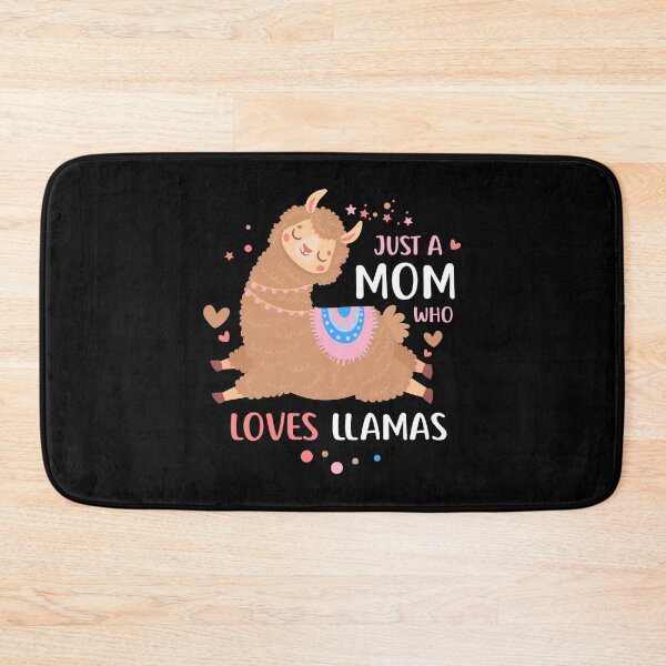 Item preview, Just A Mom Who Loves Llamas Cute Llama Lover Mothers Day designed and sold by haselshirt.