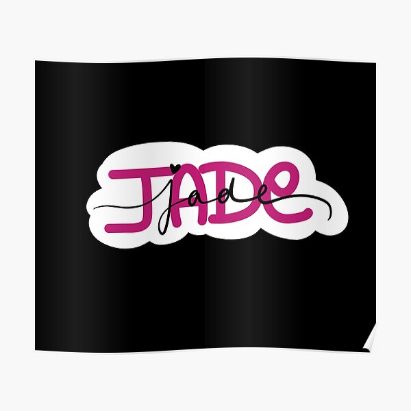 Name Jade Poster