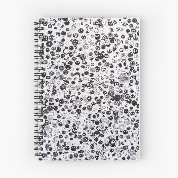 Item preview, Black and White Faces Pattern designed and sold by ArTeaCupcake.