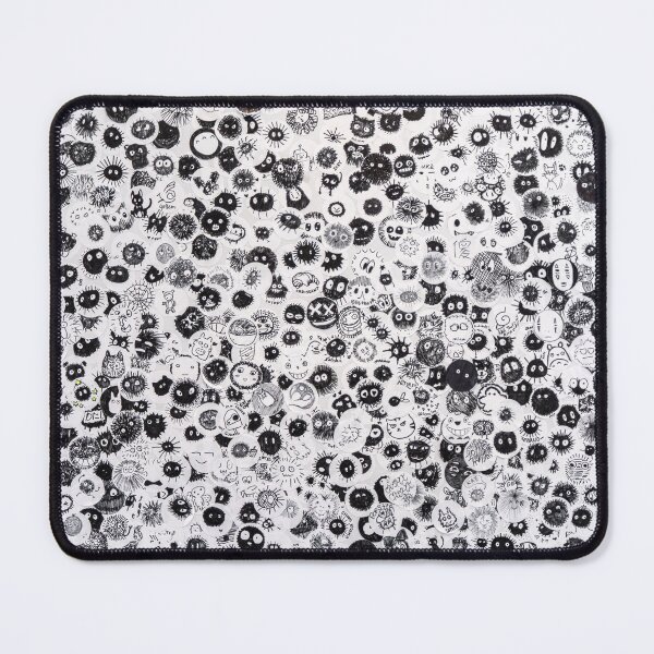 Item preview, Black and White Faces Pattern designed and sold by ArTeaCupcake.