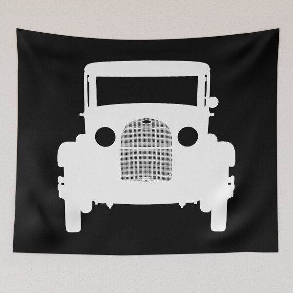 Item preview, Ford Model A 1927-1931 best T-shirt design white silhouette designed and sold by EdimDesign.