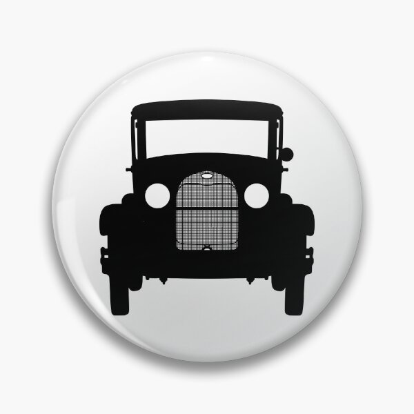 Item preview, Ford Model A 1927-1931 best T-shirt design black silhouette designed and sold by EdimDesign.