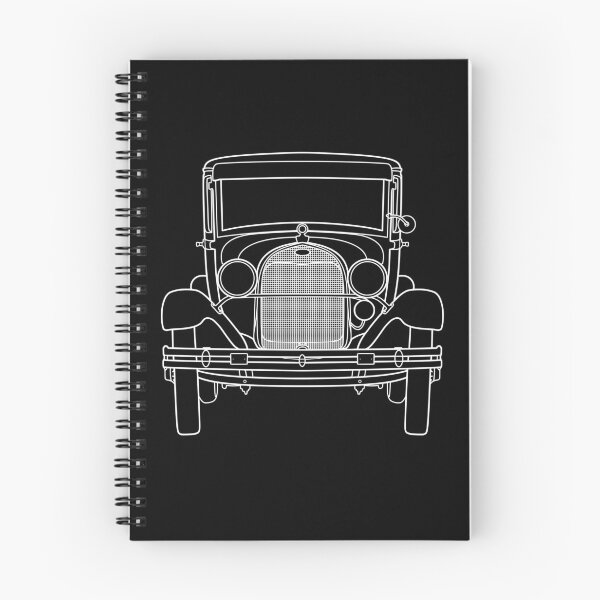 Item preview, Ford Model A 1927-1931 best T-shirt design white lines designed and sold by EdimDesign.