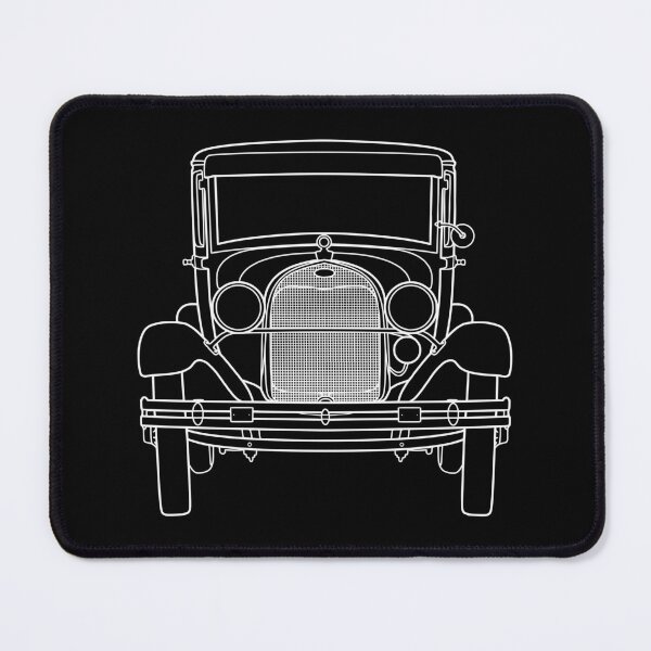 Item preview, Ford Model A 1927-1931 best T-shirt design white lines designed and sold by EdimDesign.