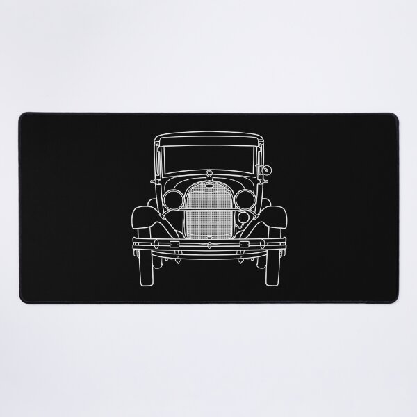 Item preview, Ford Model A 1927-1931 best T-shirt design white lines designed and sold by EdimDesign.