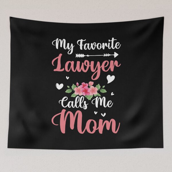 Artikelvorschau, Mein Lieblingsanwalt nennt mich Mutter Muttertag Mama Frauen entworfen und verkauft von haselshirt.