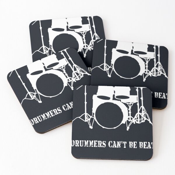 Item preview, Drummers Can&X27;T Be Beat Funny Drummer Musician T Shirt Essential T-Shirt designed and sold by JensaTheobald.