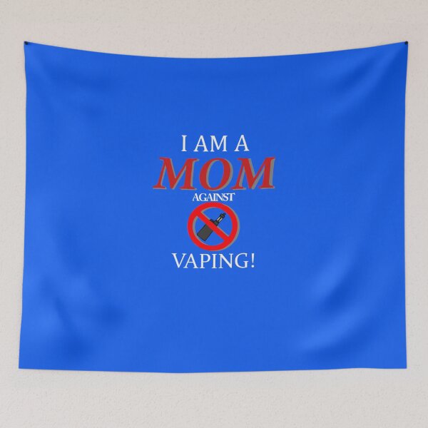 Aperçu de l'œuvre Maman contre le vapotage T-shirt essentiel créée et vendue par OvidiuRobert.