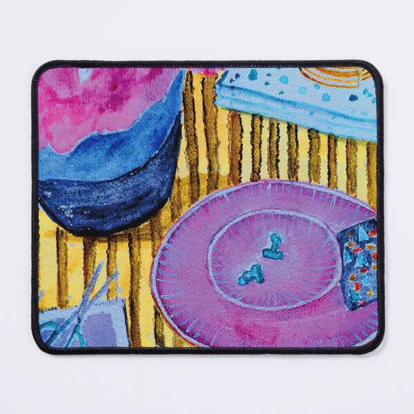 Item preview, hand painted watercolor stationery on the table designed and sold by quinnstyle.