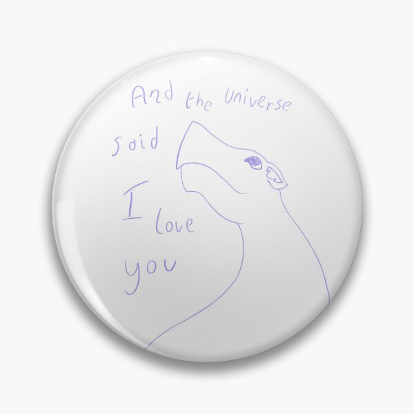 Item preview, And The Universe Said I Love You Enderdragon (white background) designed and sold by RadiantDuat.