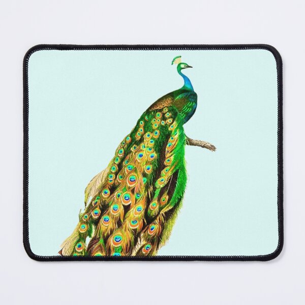 Item preview, Indian peafowl illustrated by Charles Dessalines D' Orbigny designed and sold by CristalleLisa.