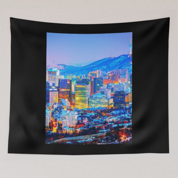 Item preview, CYBERPUNK SEOUL NEON NIGHT Classic  designed and sold by canalelassa2.