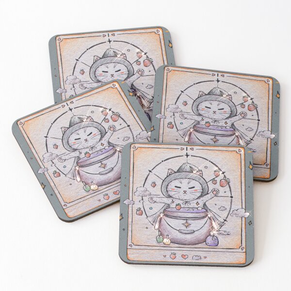 Item preview, Magic cat card. designed and sold by Lauria Yi.
