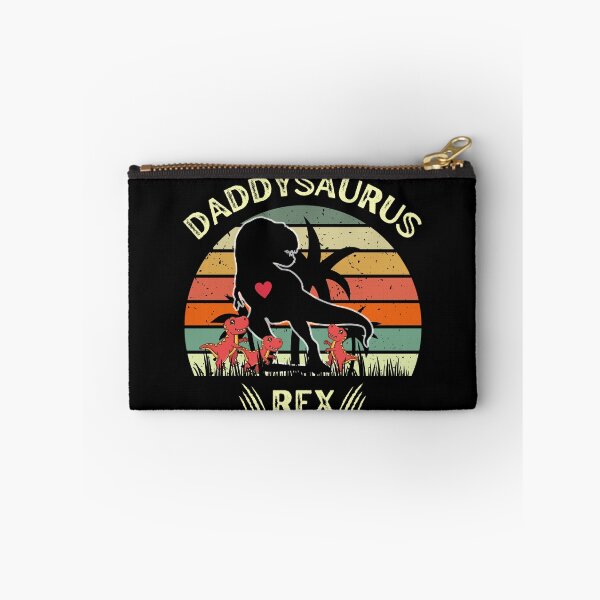 Item preview, Retro Sunset Daddysaurus Rex Fathers Day Gift for Dad designed and sold by WanderTravels.