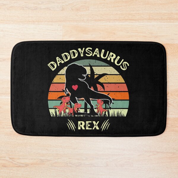 Item preview, Retro Sunset Daddysaurus Rex Fathers Day Gift for Dad designed and sold by WanderTravels.