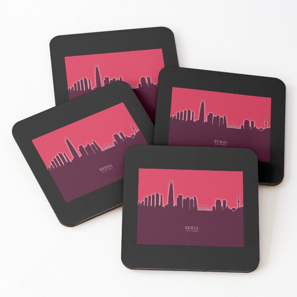 Item preview, Seoul Skyline South Korea Classic  designed and sold by glimpglover8.