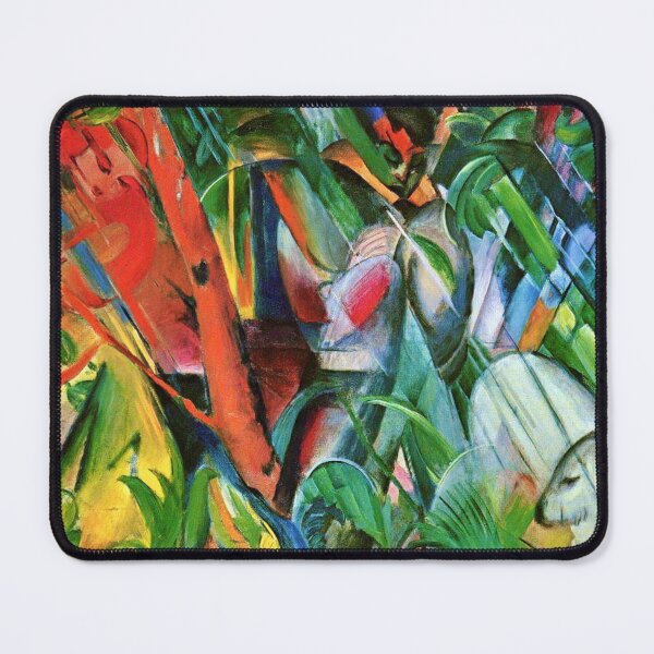 Item preview, In The Rain by Franz Marc designed and sold by WonderweissStudio.