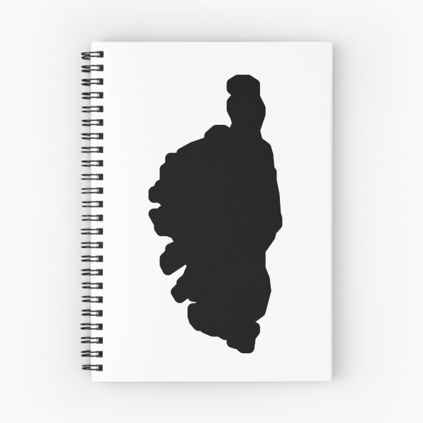 Item preview, drawing of corsica in black color designed and sold by JAG2B.