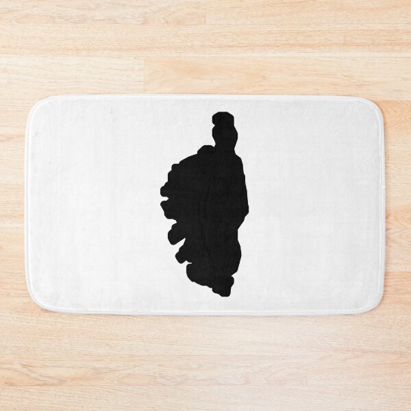 Item preview, drawing of corsica in black color designed and sold by JAG2B.