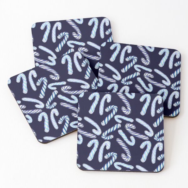 Item preview, Blue Candy Cane Dark designed and sold by IcyArtShop.