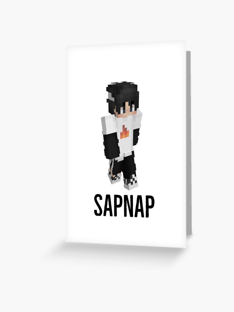 sapnap minecraft  Greeting Card for Sale by bestizeyy