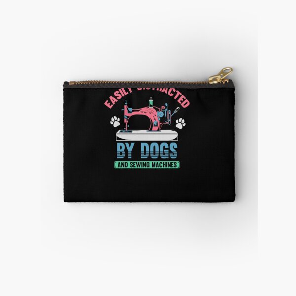 Item preview, SEWER DOG LOVER SEAMSTRESS SEWING MACHINE ANIMAL SEWING designed and sold by sobriowslen.