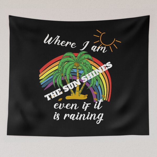 Item preview, Where I Am The Sun Is Shining designed and sold by Bodino.