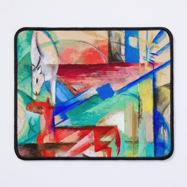 Item preview, Landscape with Animals by Franz Marc designed and sold by WonderweissStudio.