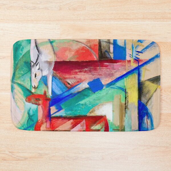 Item preview, Landscape with Animals by Franz Marc designed and sold by WonderweissStudio.