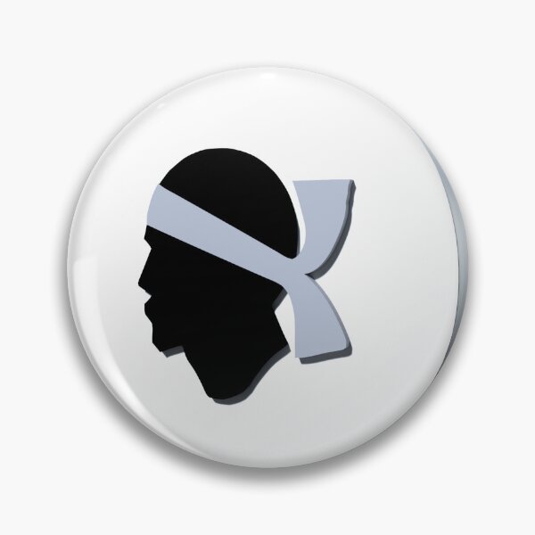 Item preview, moor's head symbol of corsica designed and sold by JAG2B.