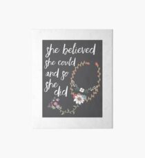 Medical School/Nursing Quote Poster Art Board