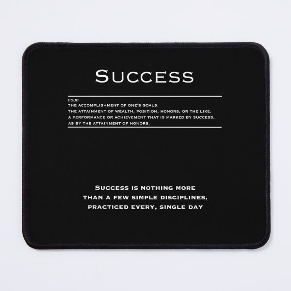 Item preview, Success  - Motivational Inspirational Corporate Office Wall Art Black and White designed and sold by Read This Already.