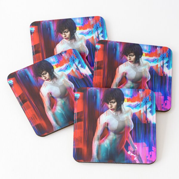 Item preview, Ghost in the Shell - Cyberpunk Motoko Mural designed and sold by Shop Hakari.