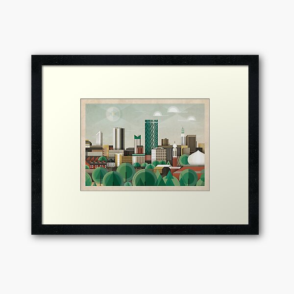 This Green City Framed Art Print