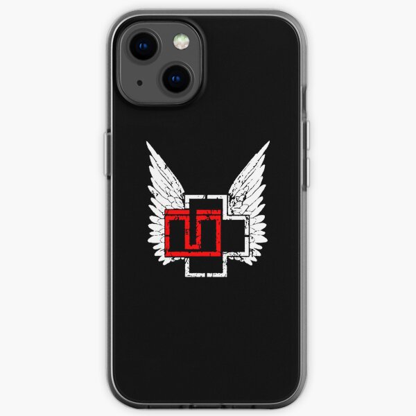 Tendance de la bande de logo "Engel" Coque souple iPhone