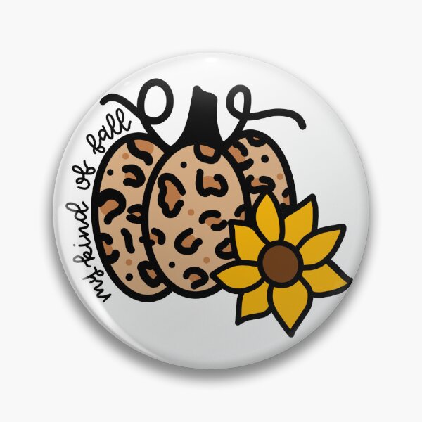 Item preview, My Kind of Fall Cheetah Print Pumpkin and Sunflower designed and sold by tbcalligraphy.