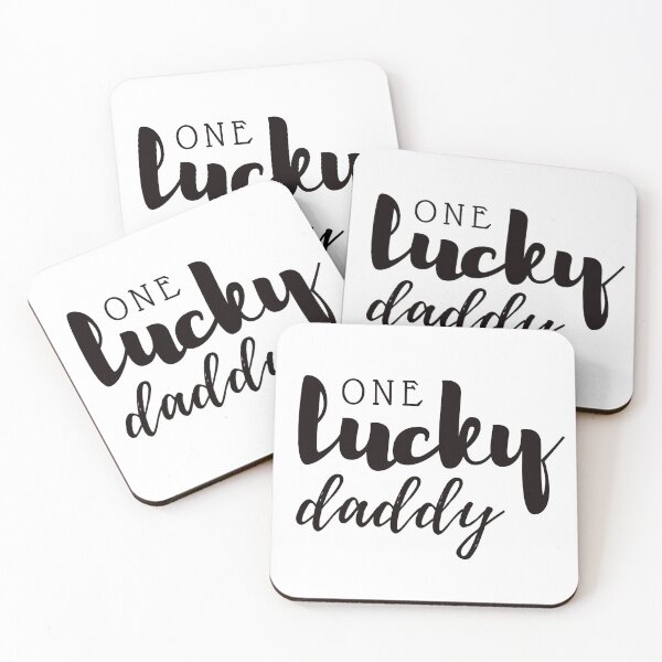 Item preview, One lucky daddy designed and sold by InstaCreatives.
