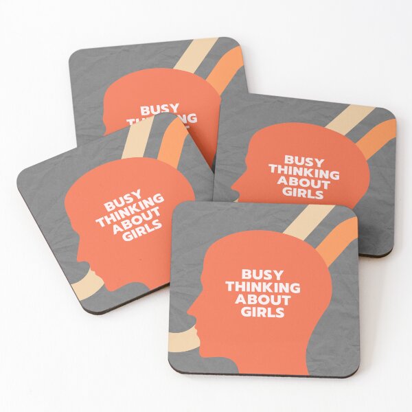 Item preview, busy thinking about girls- funny  designed and sold by ayesha70.